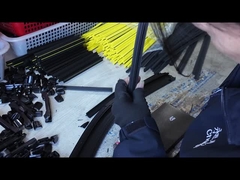 검은 고무 앞뒤 와이퍼 블레이드